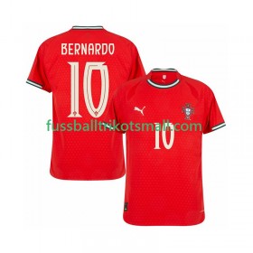 Fußballtrikots Portugal Bernardo Silva 10 2025-2026 Kurzarm Heimtrikotsatz kaufen